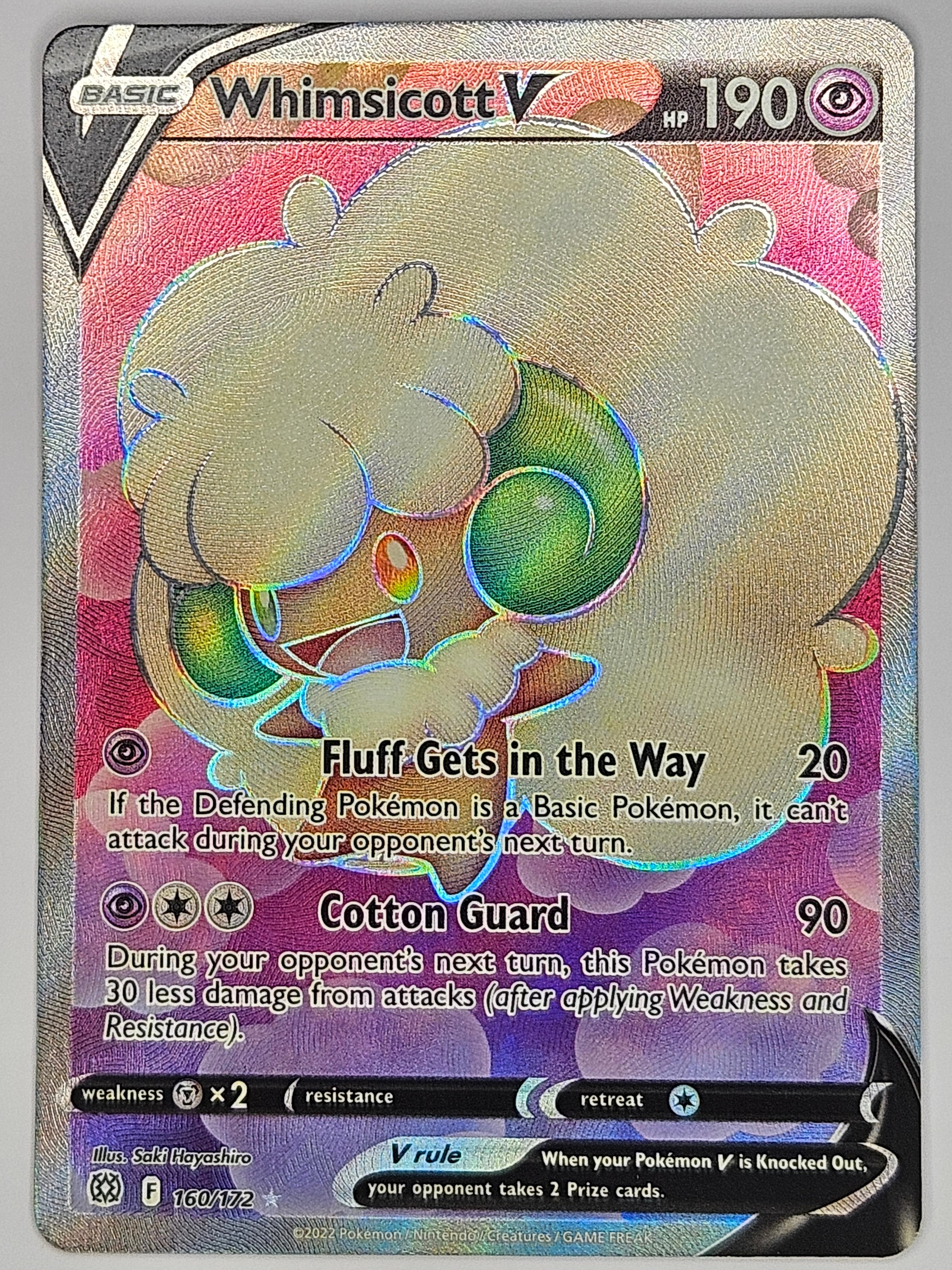 Whimsicott V 160/172 Full Art Brilliant Stars LP