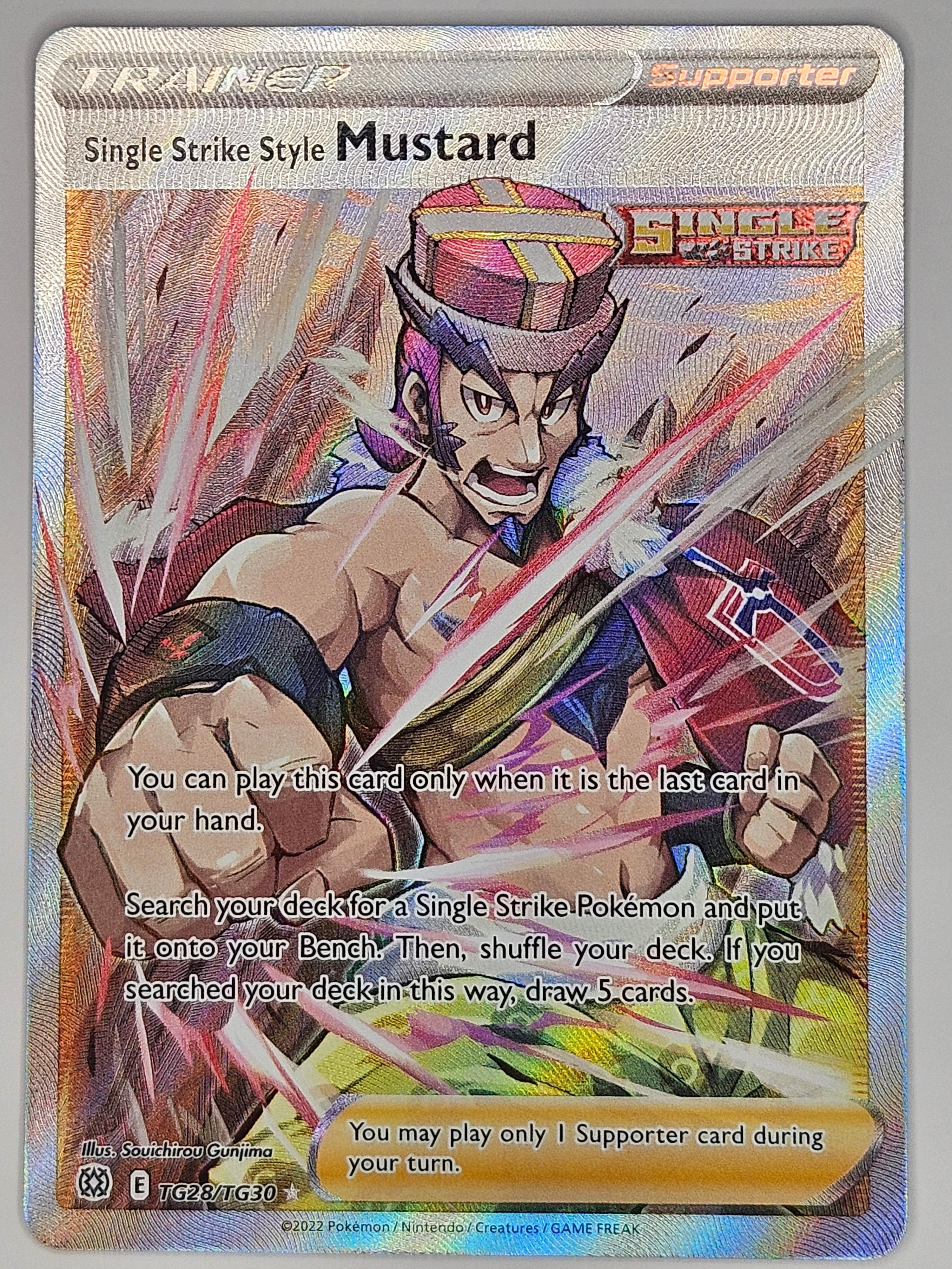 Single Strike Style Mustard TG28/TG30 Brilliant Stars NM